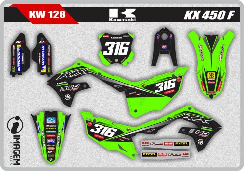 KW 128 KX 450 F