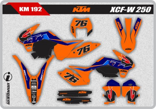 KM 192 KTM XCF-W 250