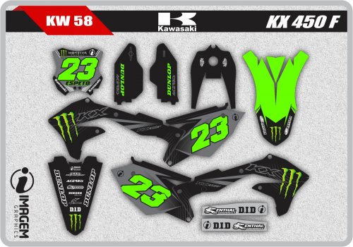 KW 58 KX 450 F 