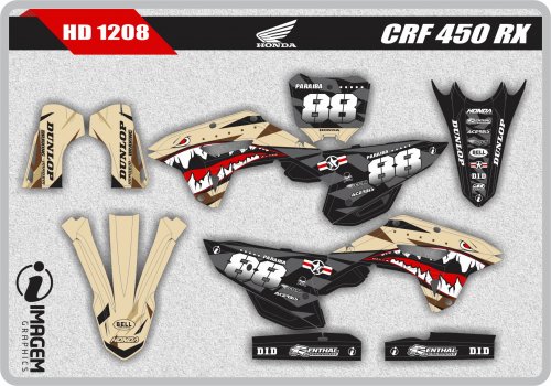 HD 1208 CRF 450 RX