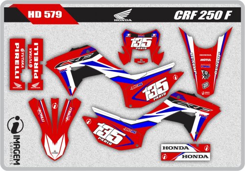 HD 579 CRF 250 F 