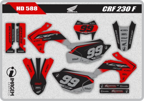 HD 588 CRF 230 F