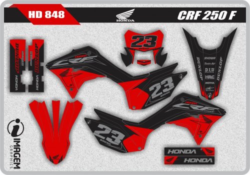 HD 848 CRF 250 F