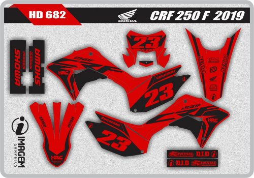 HD 682 CRF 250 F 