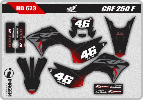 HD 673 CRF 250 F 