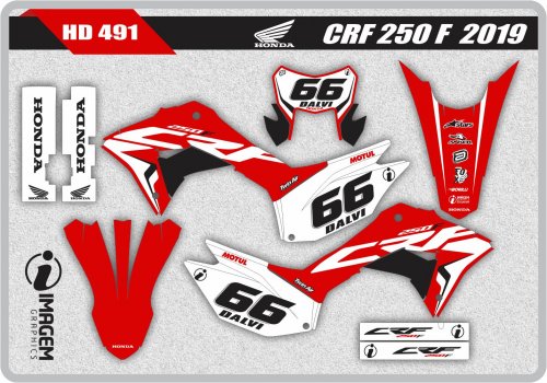 HD 491 CRF 250 F 2019
