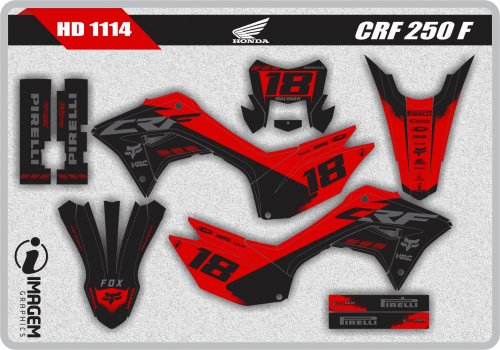 HD 1114 CRF 250 F