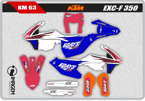 KM 63 KTM EXC-F 350 