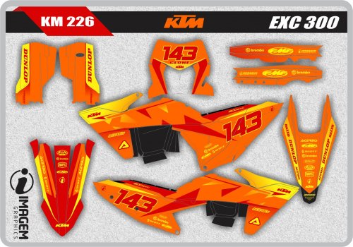 KM 226 KTM EXC 300