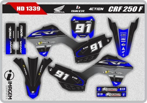 HD 1339 CRF 250 F
