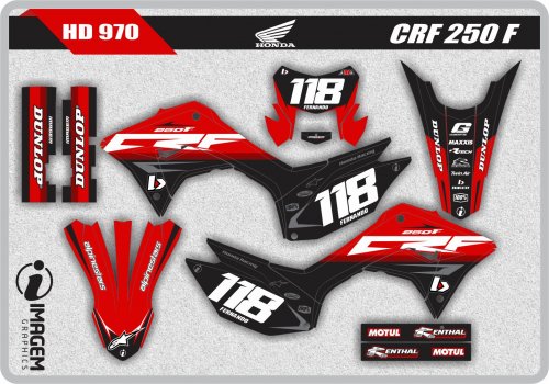 HD 970 CRF 250 F