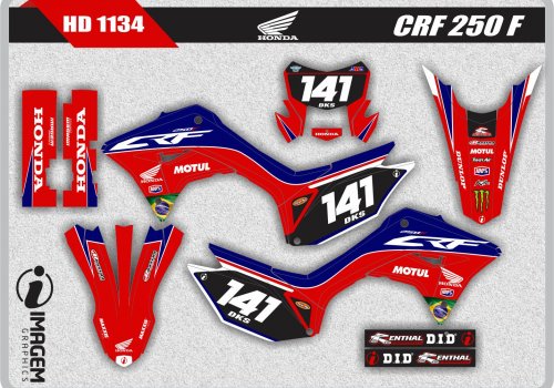 HD 1134 CRF 250 F 
