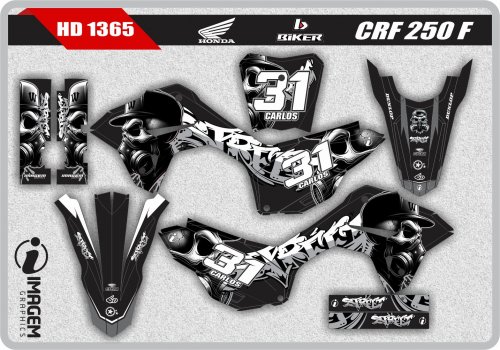 HD 1365 CRF 250 F