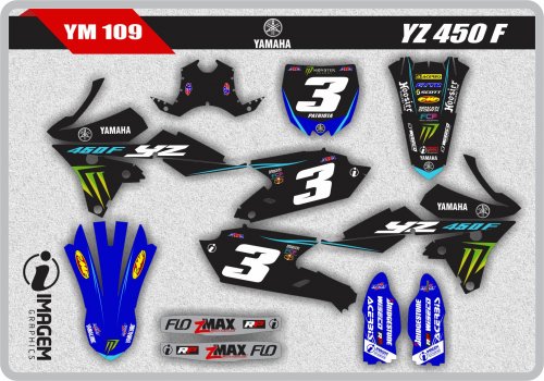 YM 109 YZ 450 F 