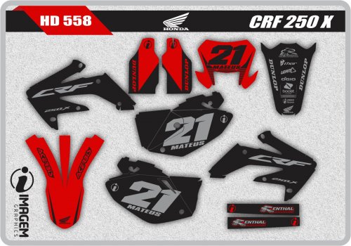 HD 558 CRF 250 X 