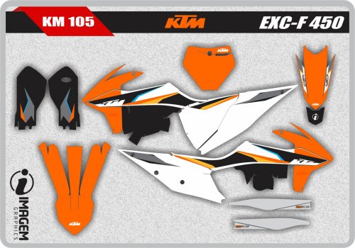 KM 105 KTM EXC-F 450