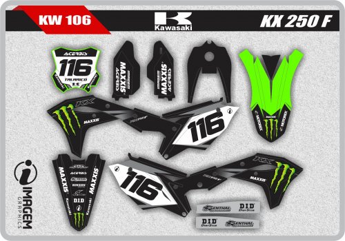KW 106 KX 250 F