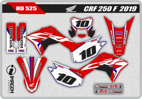 HD 525 CRF 250 F