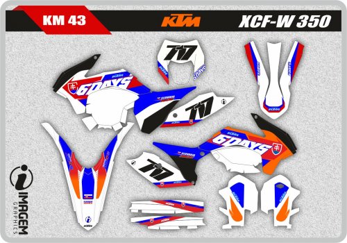KM 43 KTM XCF-W 350